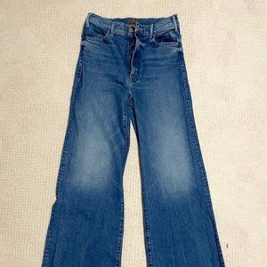 Mother Jeans The Hustler Roller Heel Size 28